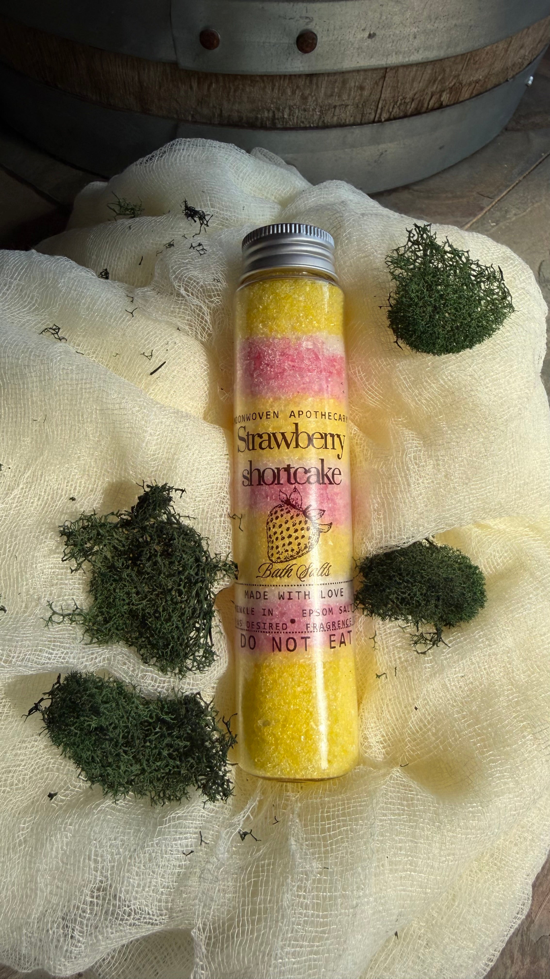 Strawberry shortcake bath salts